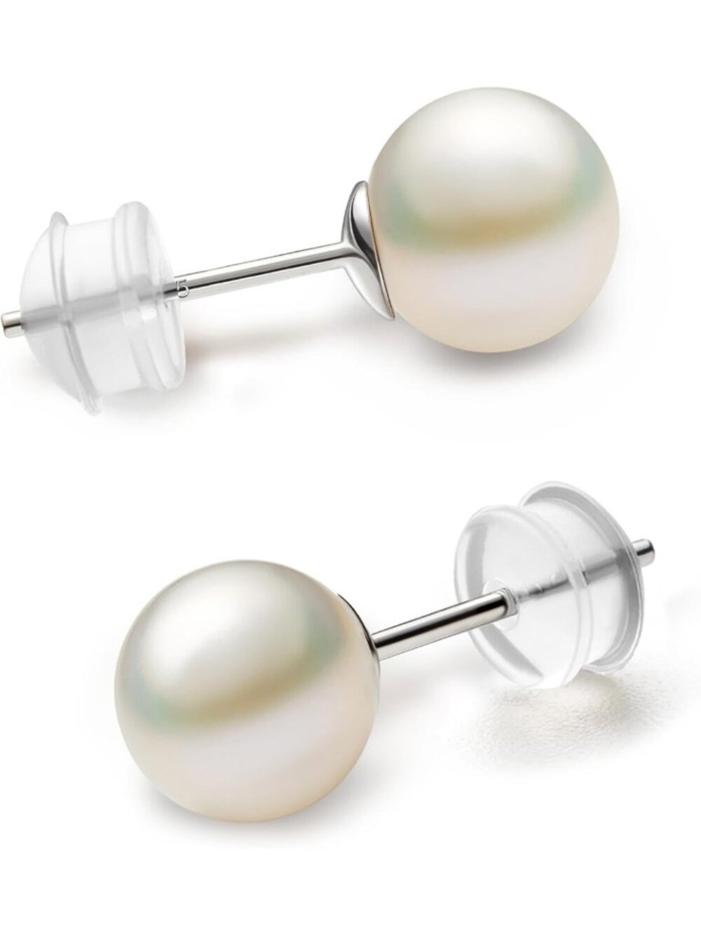 Timeless Freshwater Pearl Stud Earrings for Women - Elegant Gift for Mom & Wife